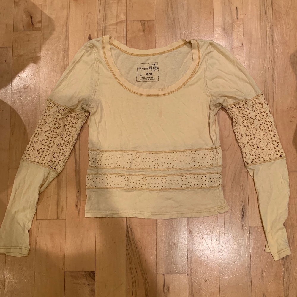 We the Free Lace Top